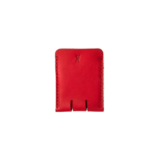 Zuriell-push-card-portofel-personalizat-piele-rosu-cusut-manual-slim-minimalist-buzunar-buletin